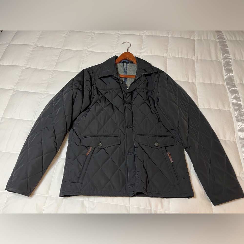 Ted Baker by London men’s size 5 black quilted jacket